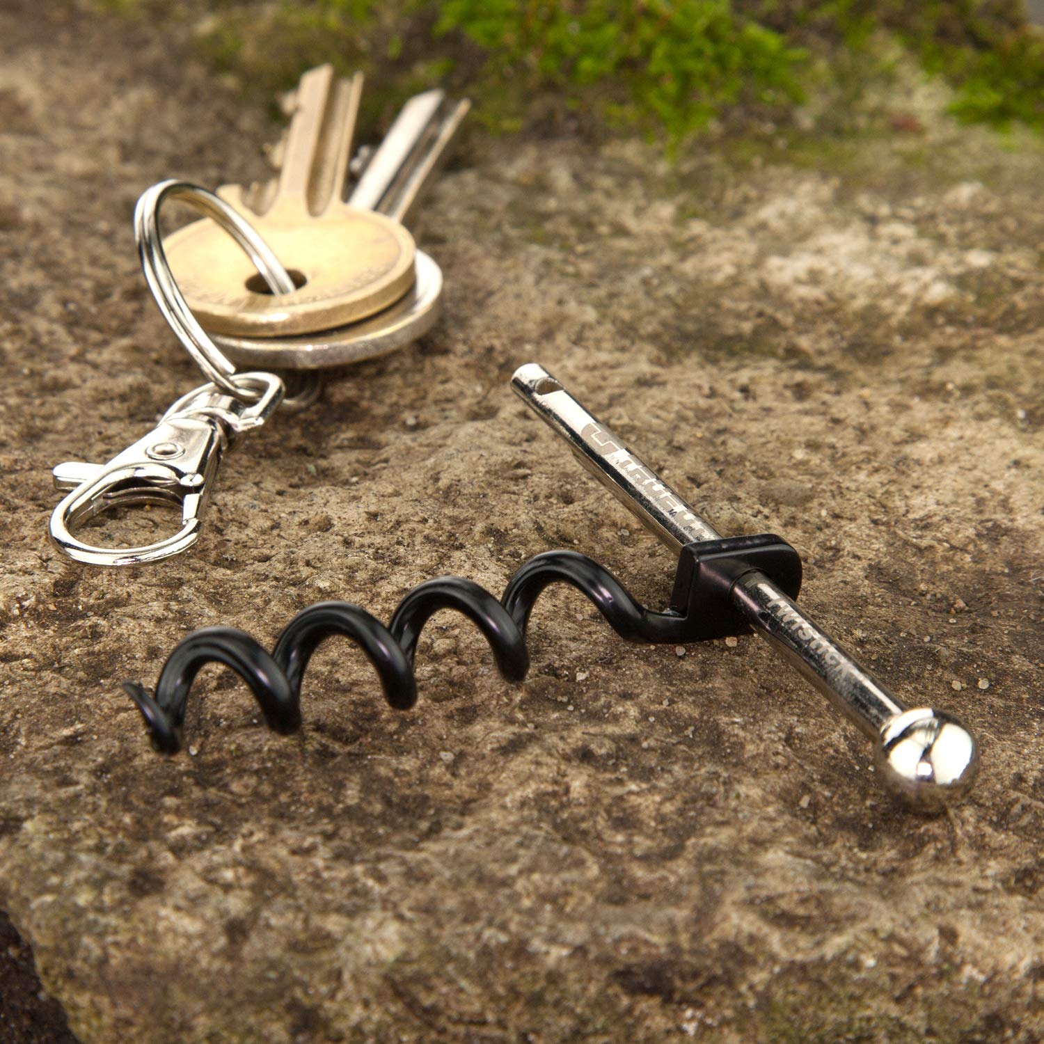True Utility TwiStick Multi-Tool - 12-in-1 Stainless Steel Pocket Tool for Camping, Hiking & Everyday Carry (EDC) | Compact, Lightweight & Durable Outdoor Gear for Survival, Home & Travel