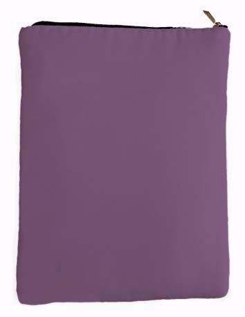 African Violet Book Sleeve - Premium Thai Silk Book Cover for Hardcover & Paperback Novels - Perfect Gift for Book Lovers - Ideal for Reading, Travel & Office Use