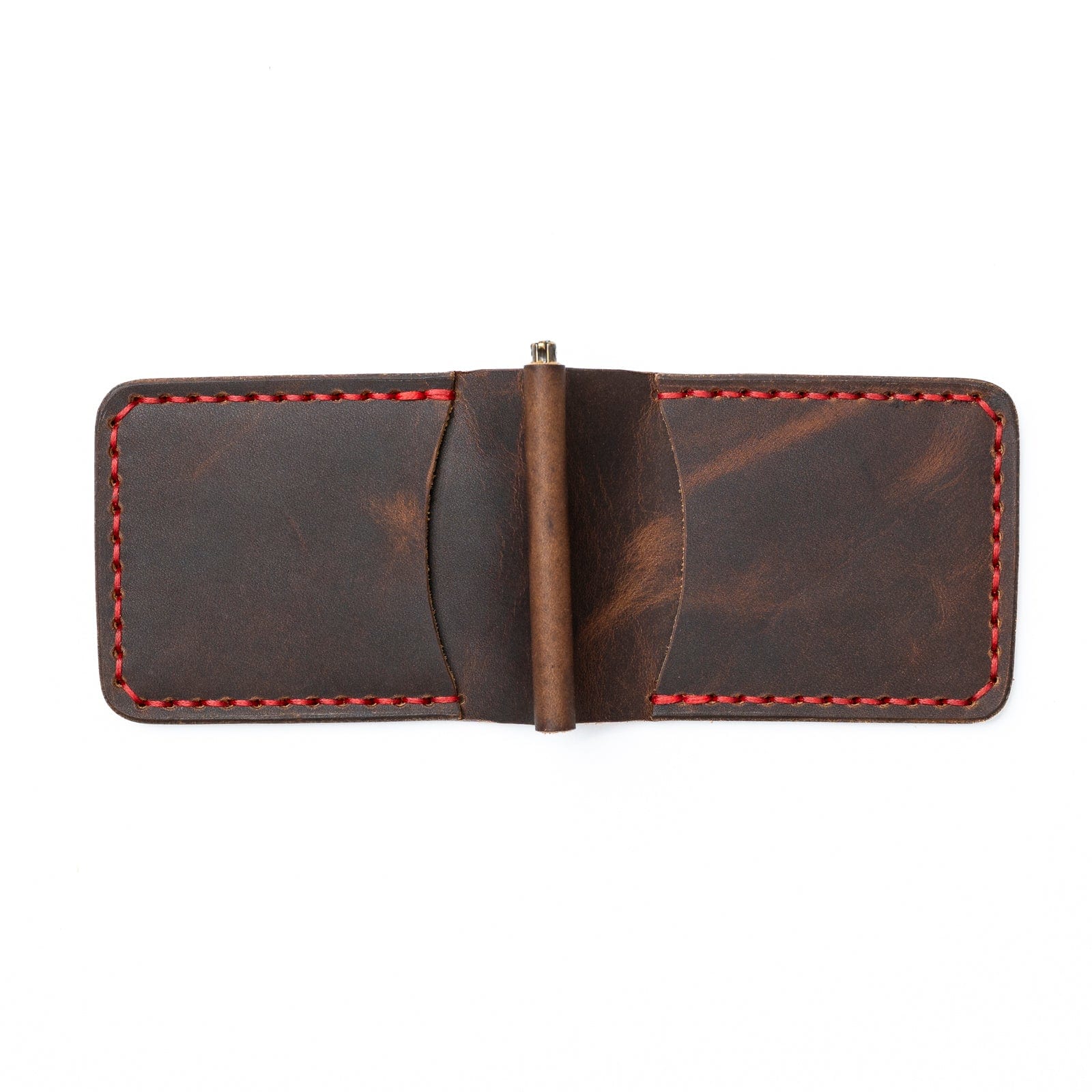 Genuine Leather Money Clip Wallet for Men - Slim RFID Blocking Bifold Wallet with Credit Card Slots - Perfect for Everyday Carry, Travel & Gifts