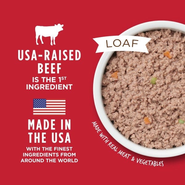 Instinct Original Grain-Free Real Beef Recipe Canned Dog Food - High Protein Natural Wet Food for Adult Dogs - Perfect for Mealtime, Training Treats & Sensitive Stomachs
