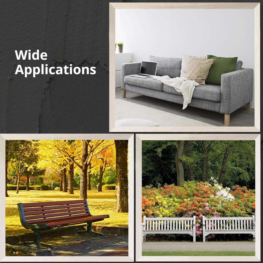 Heavy Duty All Weather Resistant 3-Seater Patio Bench Cover - 63.8