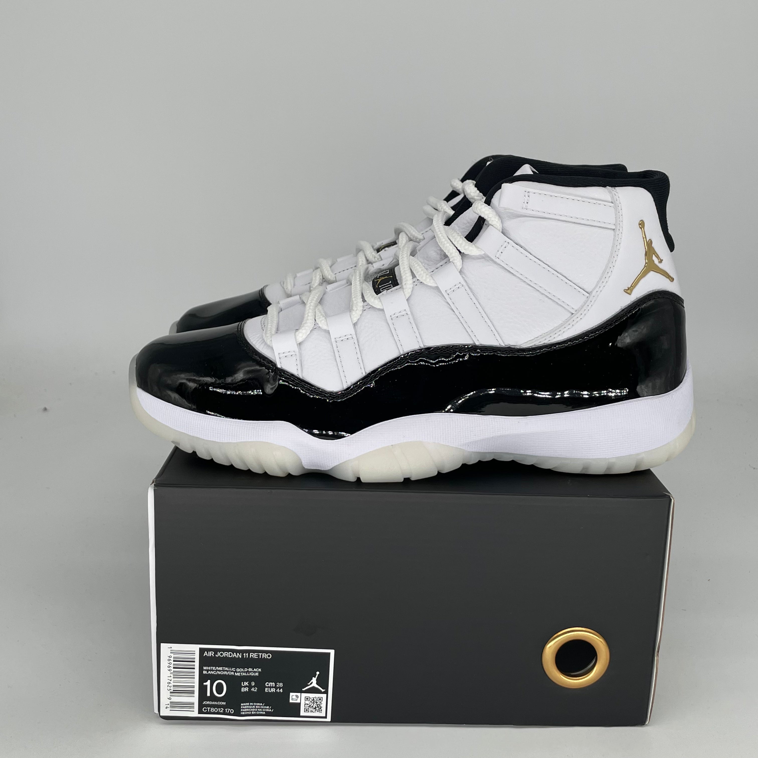 AIR JORDAN 11 DMP GRATITUDE Basketball Shoes Men's Size 10 - CT8012-170 | Retro Sneakers for Casual Wear & Court Performance