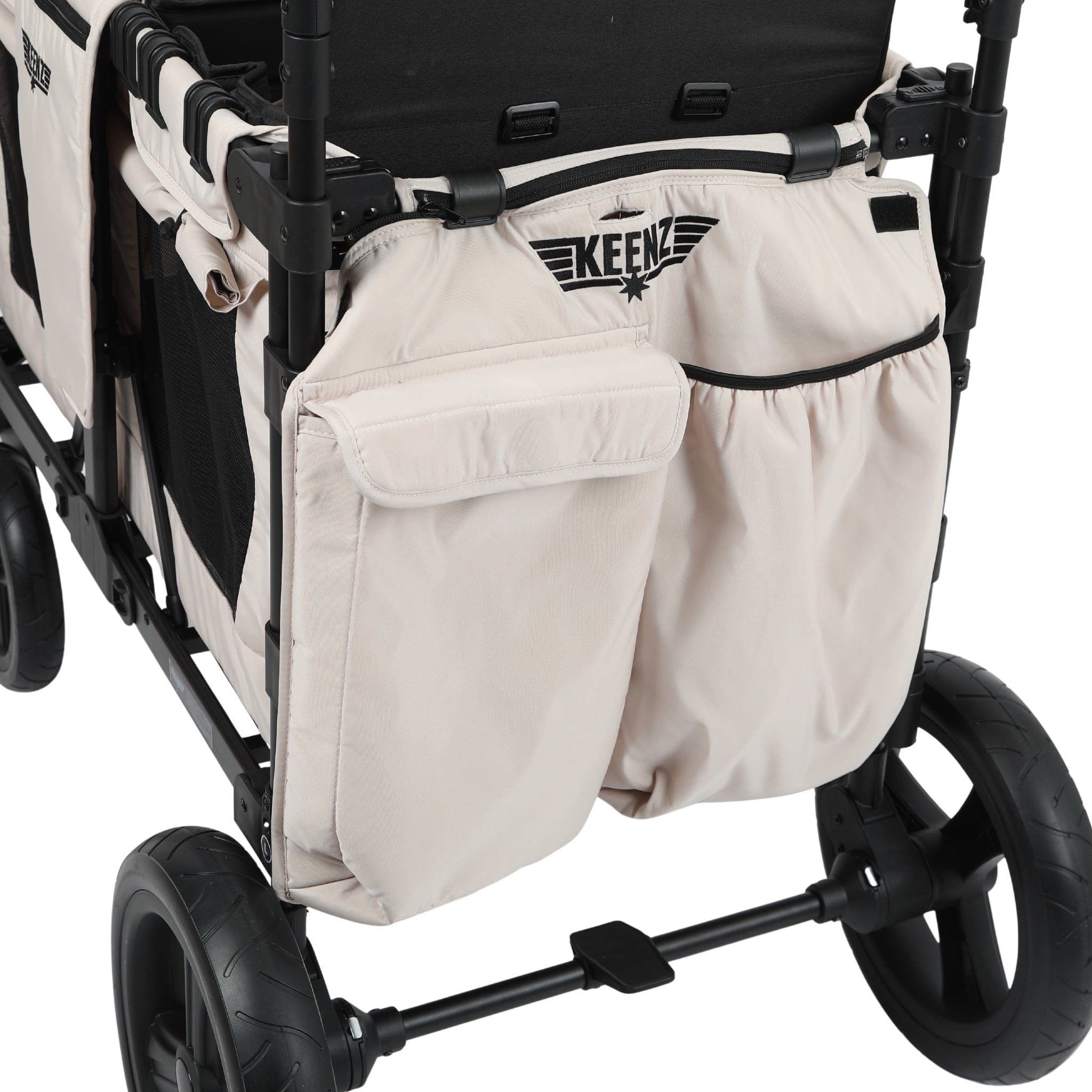 Keenz XC 2.0 2 Passenger Stroller Wagon - Lightweight Foldable All-Terrain Wagon for Kids & Toddlers - Perfect for Beach, Park, Camping & Outdoor Adventures