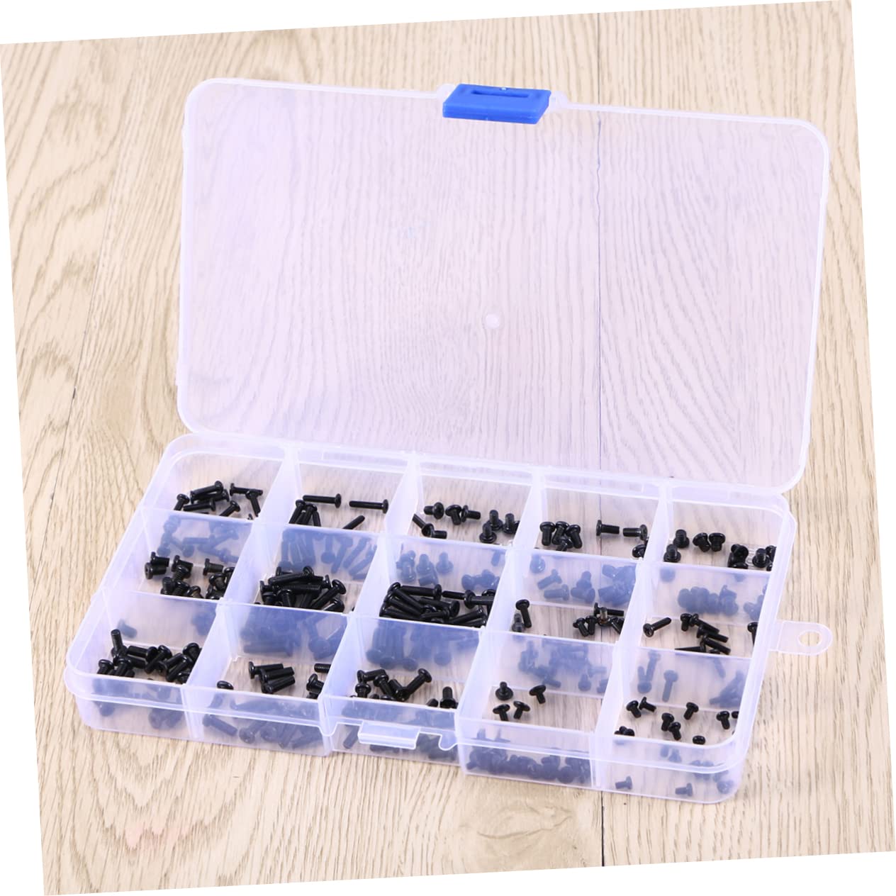 CAXUSD 900 Pcs Screw Assorted Set - 15 Sizes Stainless Steel Screws for Laptop & PC Computer Repair - Universal Hardware Accessories Kit for Electronics Maintenance & DIY Projects