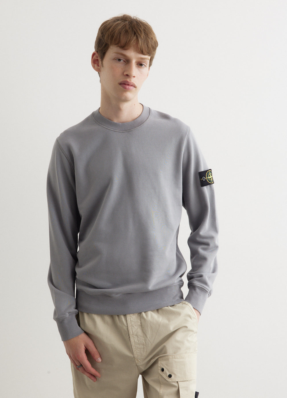 Custom Badge Crewneck Sweatshirt - Embroidered Logo Pullover for Men & Women | Perfect for Work Uniforms, Team Events & Casual Wear