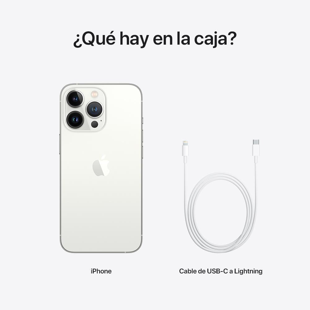 Apple iPhone 13 Pro 128GB Silver - Unlocked Smartphone for Photography, Gaming & Productivity | Perfect for Travel, Work & Social Media