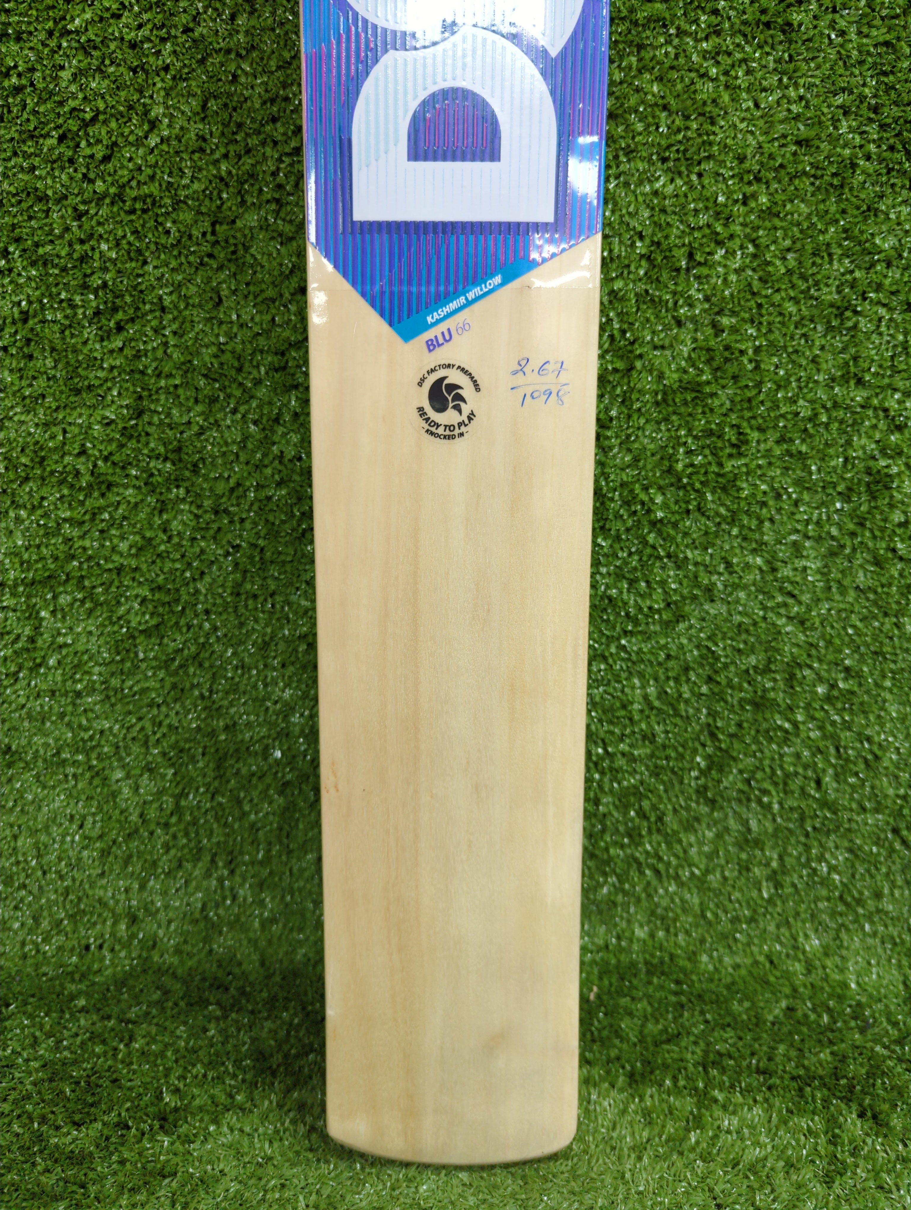 Premium DSC Blu 66 Kashmir Willow Cricket Bat for Adults - Perfect for Practice, Matches & Professional Play | High-Quality English Willow Alternative