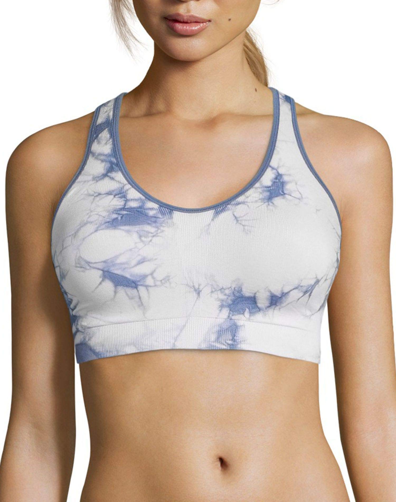 Champion Women's Infinity Tie Dye Sports Bra - Comfortable Workout Top for Yoga, Running & Gym - Moisture-Wicking Activewear for Women