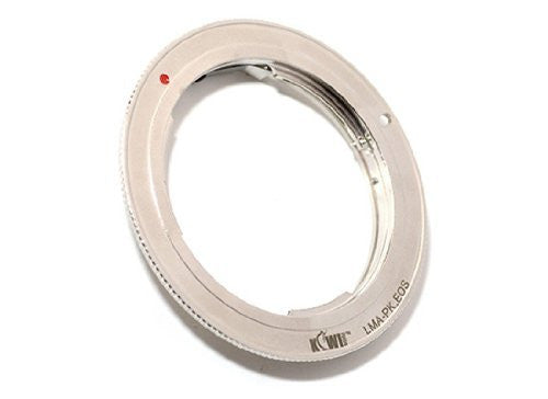 Pentax K to Canon EOS Mount Adapter for DSLR Cameras - Kiwifotos Lens Converter for Photography & Videography - Perfect for Travel, Wildlife, and Portrait Shooting