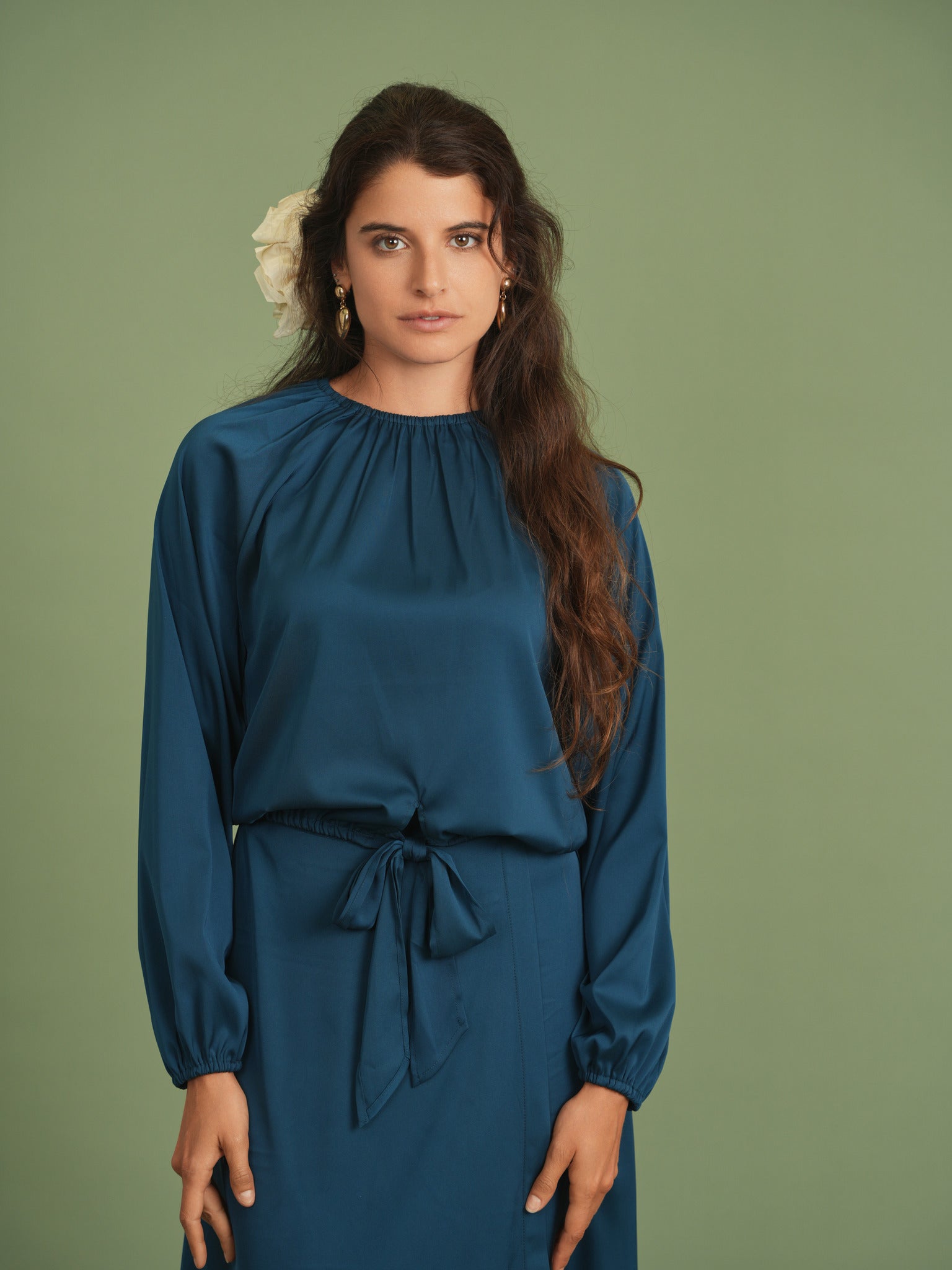 Stylish Woven Tie Top for Women - Trendy Summer Blouse with Adjustable Knot Detail | Perfect for Casual Outings, Beach Vacations & Date Nights