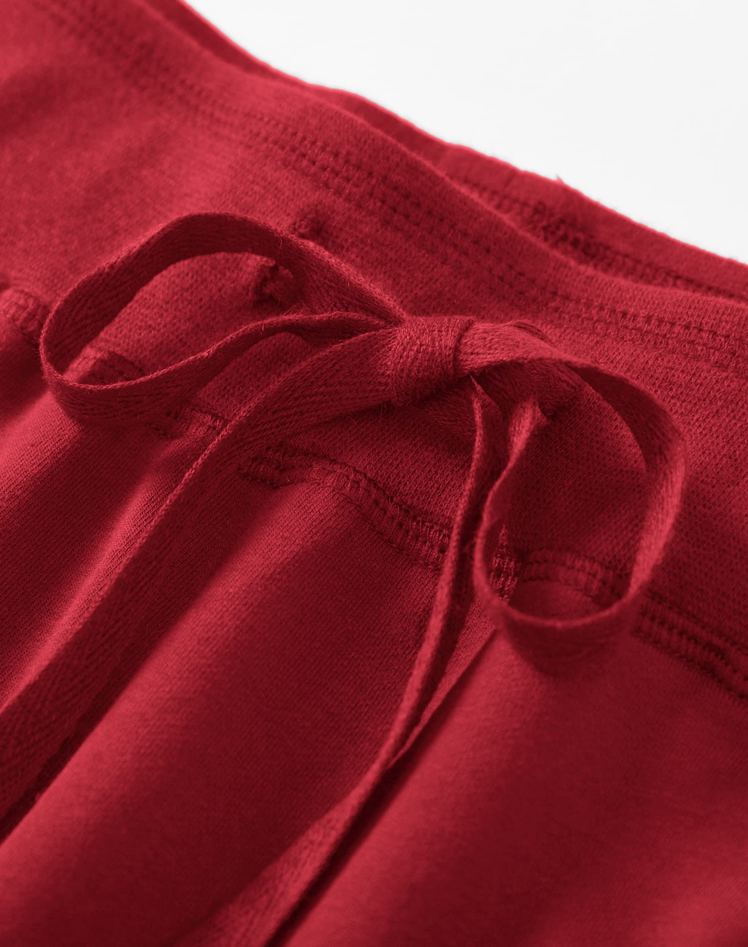 Weintee Women's Soft Knit Bermuda Shorts with Pockets - Comfortable Stretchy Casual Shorts for Summer, Lounge, Travel & Outdoor Activities