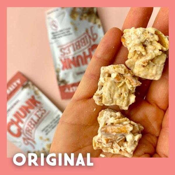 **Chunk Nibbles Sweet and Salty Snack Mix - Original Flavor (4.25oz, 3 Resealable Packs) | Perfect for Lunchboxes, Movie Nights & On-the-Go Snacking**