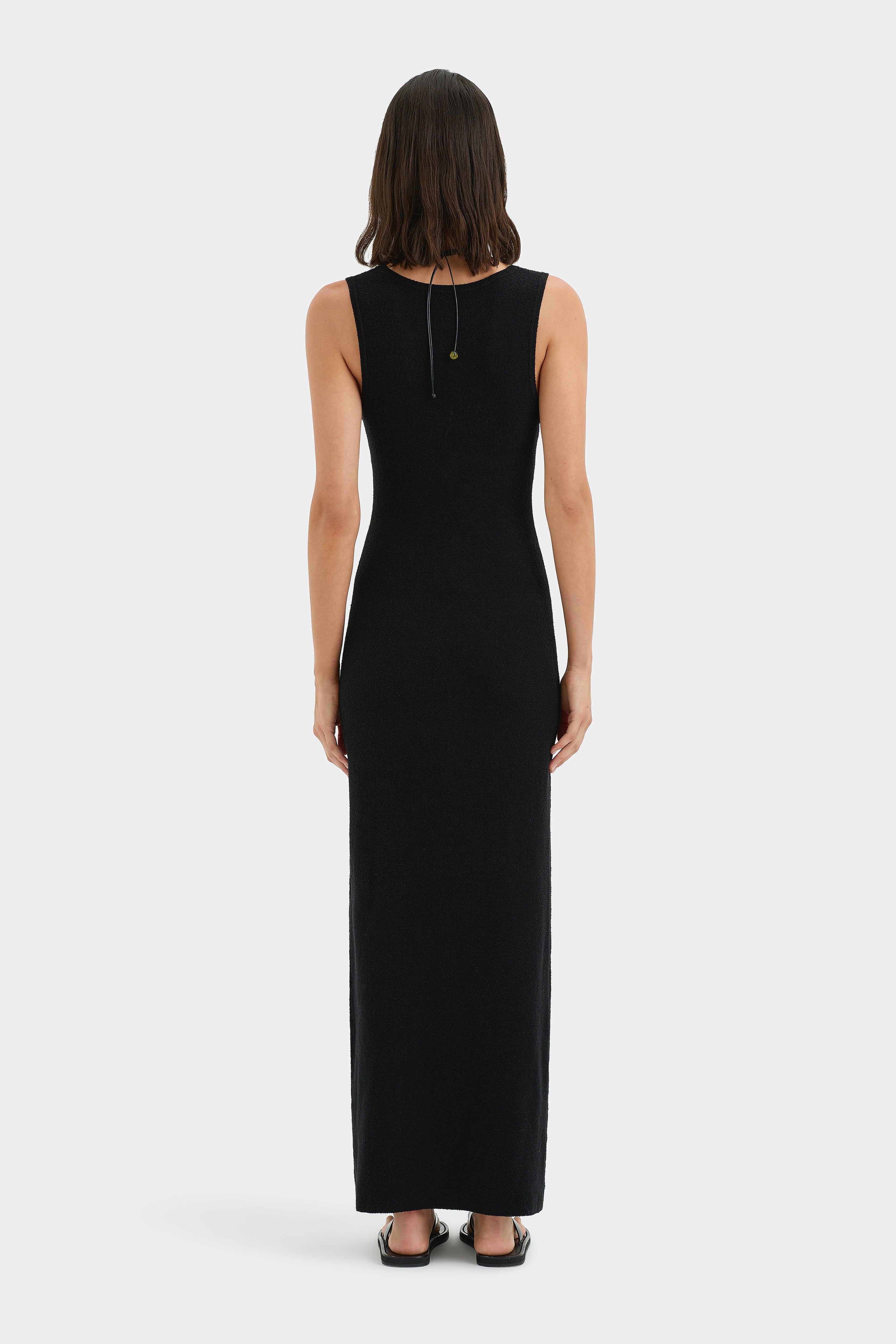 Chiara Scoop Neck Dress - Women's Elegant Flowy Midi Dress for Casual Wear, Date Night & Summer Outfits
