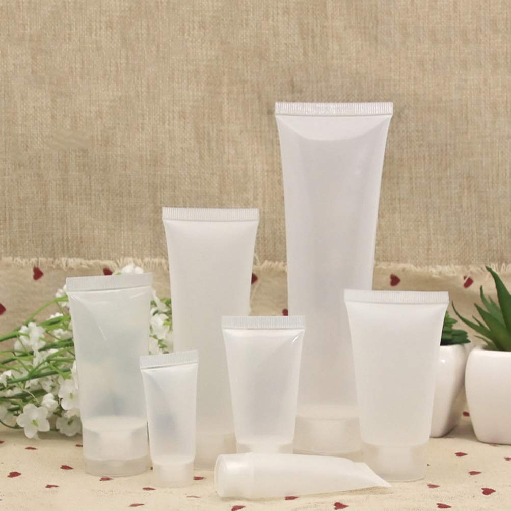 Yarnow 5-Piece Travel Bottle Set for Shampoo, Conditioner & Lotion | Leak-Proof TSA Approved Toiletry Containers | Perfect for Air Travel, Gym & Vacation Essentials