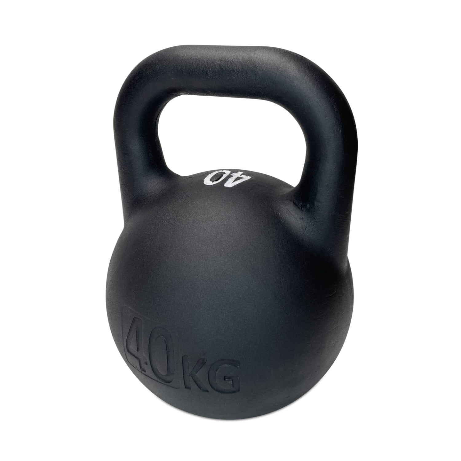 Premium 40KG Black Competition Kettlebell - Ideal for CrossFit, Strength Training & Home Gym Workouts