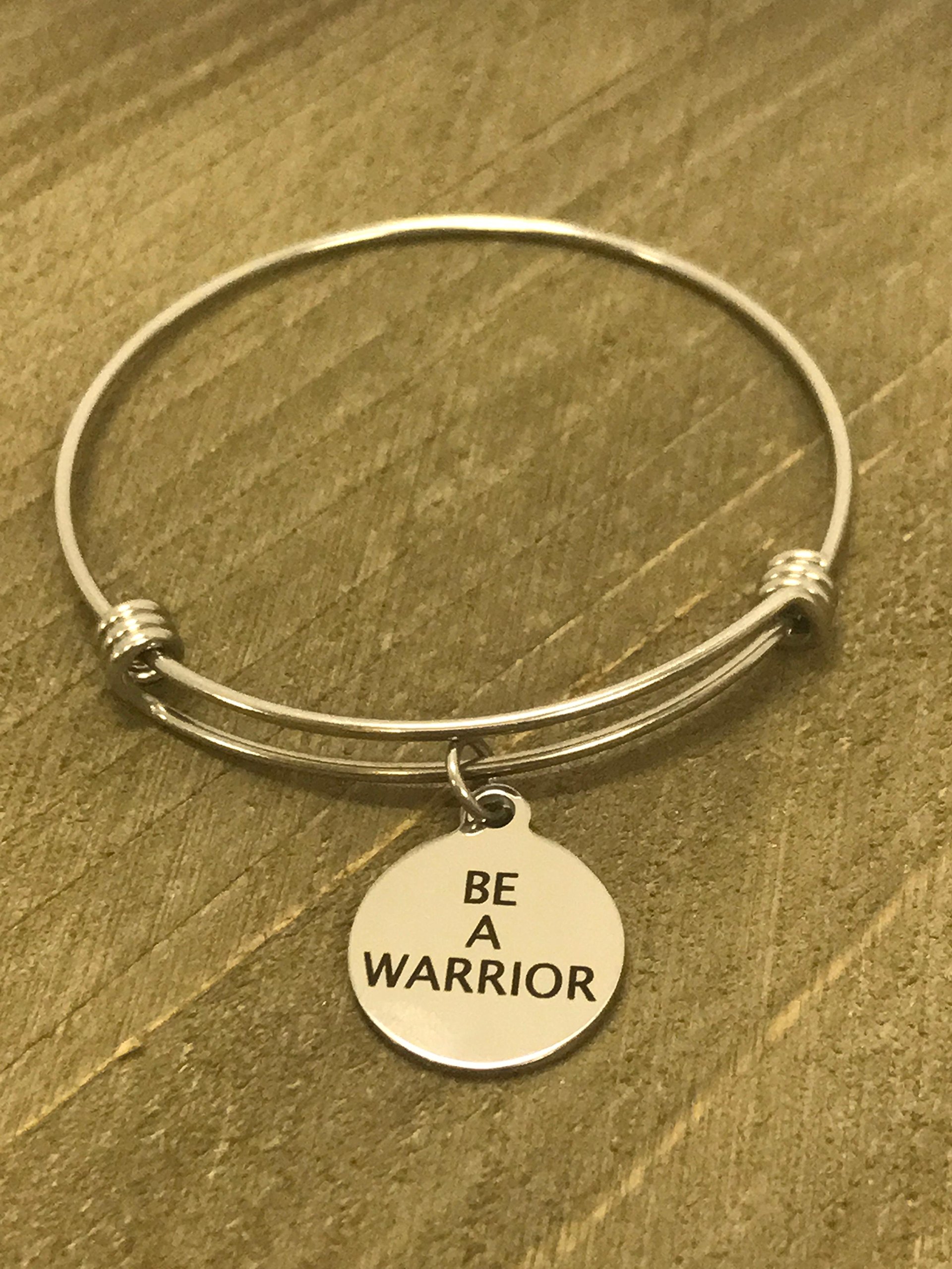 Motivational Warrior Bracelet for Women - Inspirational Jewelry Gift for Daughter, Success Quote Bracelet - Perfect for Daily Wear, Gifts & Empowerment