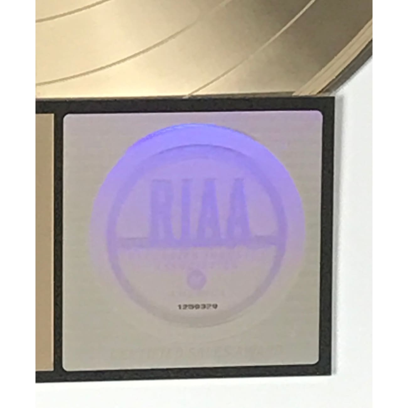 Keane Hopes and Fears RIAA Gold Album Award - Certified Music Collectible for Fans & Display in Home, Office, or Music Studio