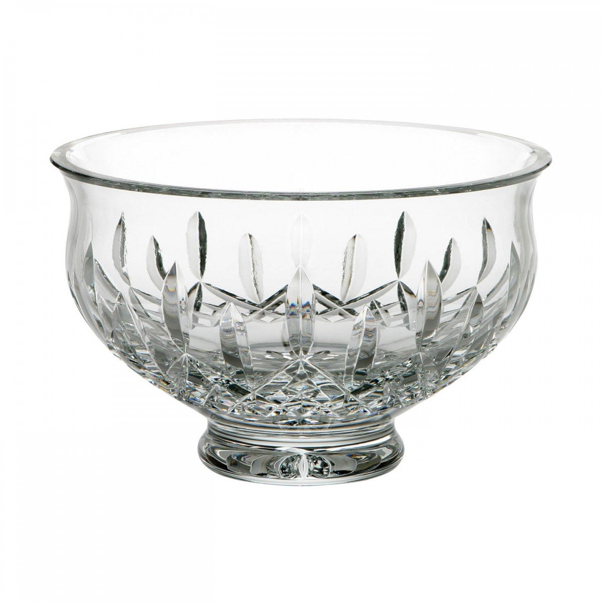 Waterford Lismore 8-Inch Crystal Bowl - Elegant Serving Bowl for Fruit, Desserts & Entertaining | Premium Cut Glass Bowl for Dining, Weddings & Gifts
