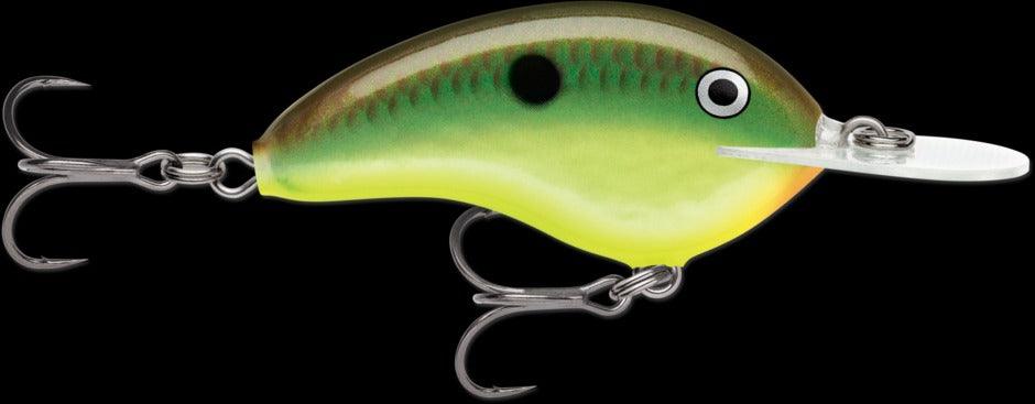Rapala OG Deep Tiny 7 Crankbait Fishing Lure for Bass, Trout & Walleye - Premium Hard Bait for Freshwater & Saltwater Fishing - Perfect for Trolling, Casting & Jigging