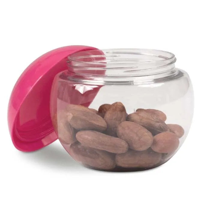 Comatec Kosmo Sphere + Lid 6.7oz Airtight Food Storage Container - Perfect for Meal Prep, Snacks, and Kitchen Organization