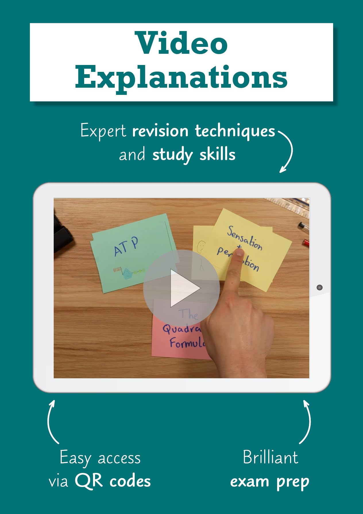 CGP A-Level Study Guide & Planner: Expert Revision Skills, Tips & Video Tutorials for 2025-2026 Exams | Perfect for High School Students Preparing for College Entrance