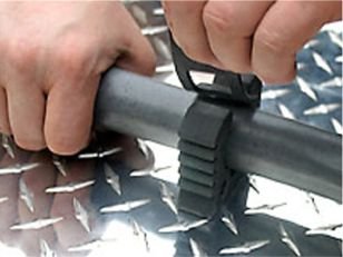 Quick FIST Rubber Clamps for 4X4 Vehicles - Heavy Duty Tool Organizer, 4 Pack (Small) - Perfect for Off-Roading, Camping & Garage Storage