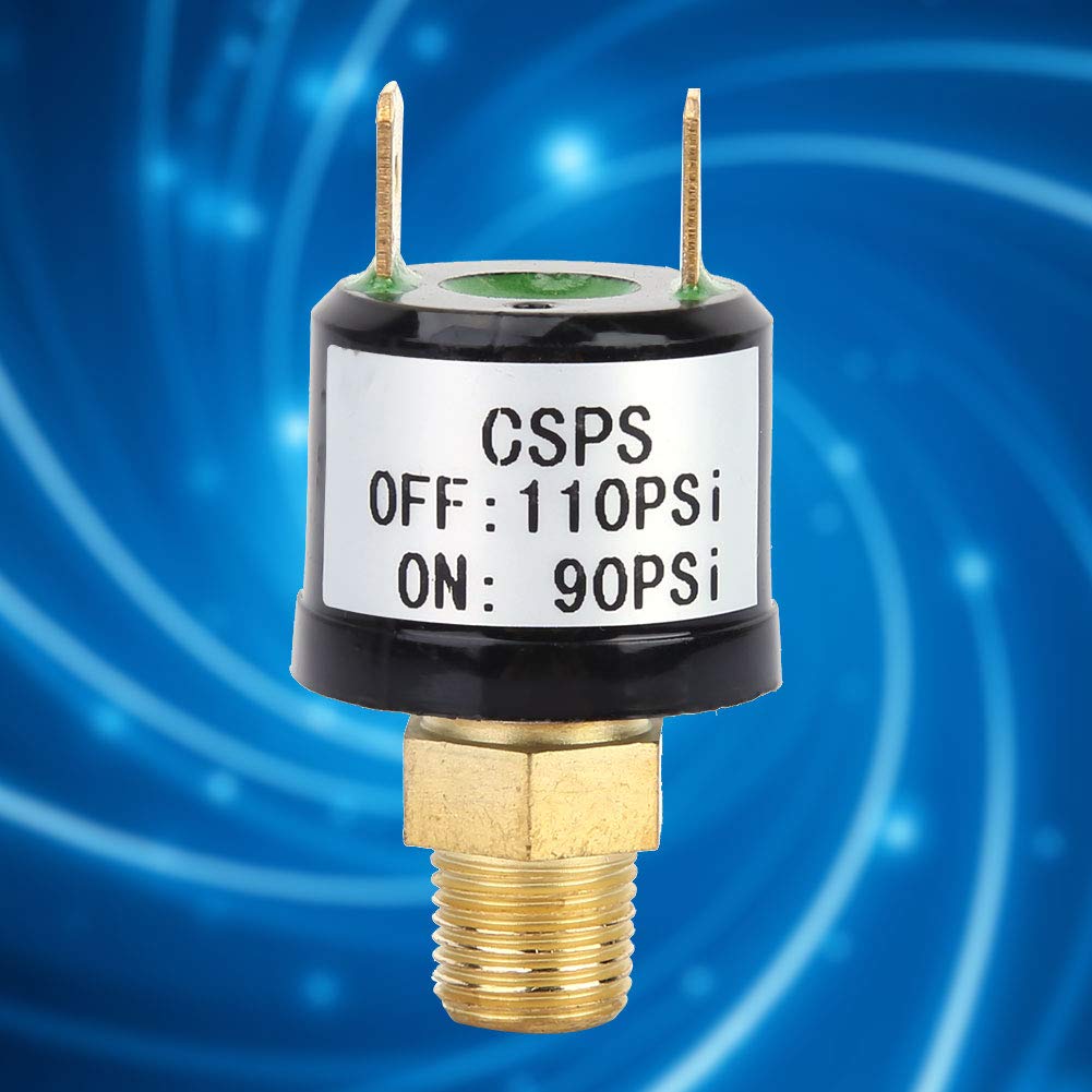 Heavy Duty 90-110 PSI Air Compressor Pressure Switch Valve - for Automotive Suspension, Tractors, Air Pumps & Compressors | Perfect for Industrial, Agricultural & DIY Projects