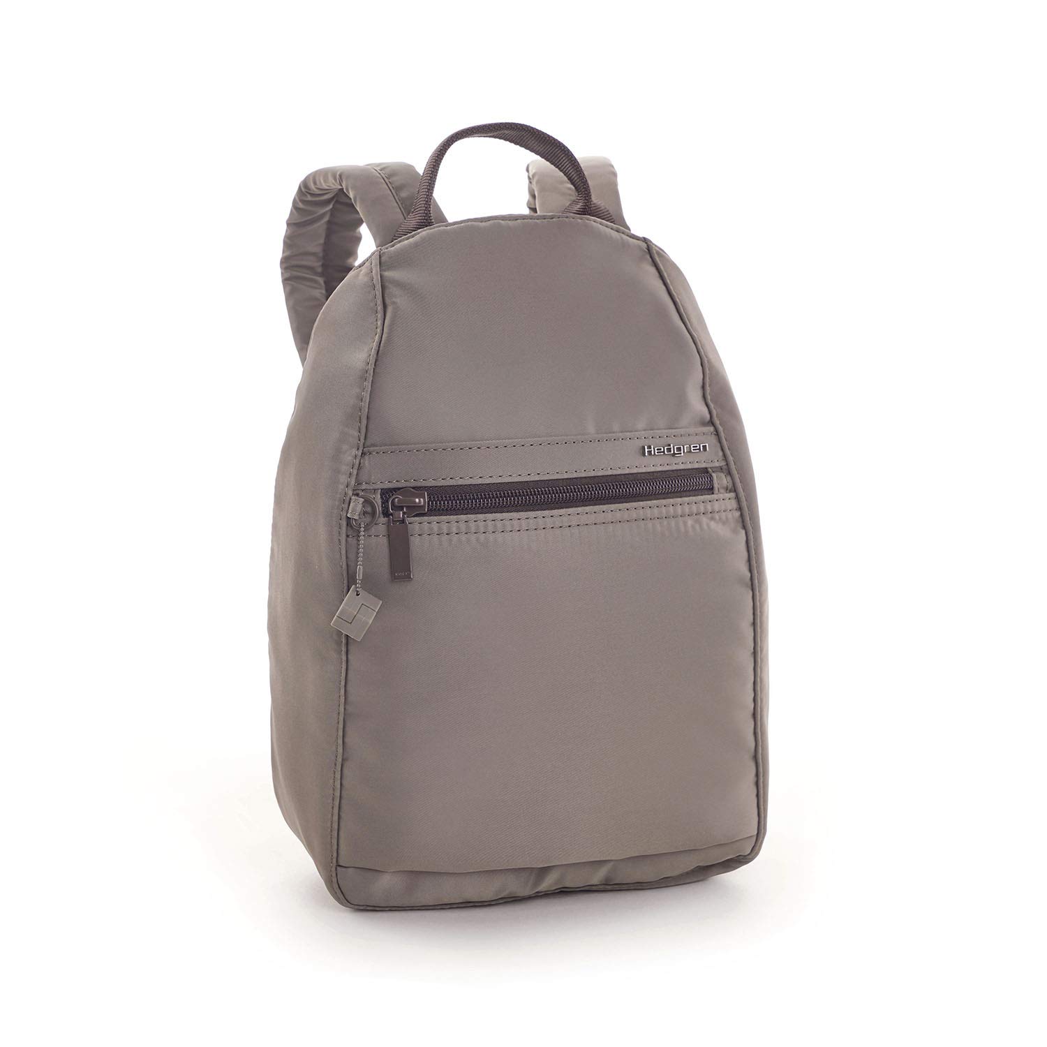 Hedgren Vogue RFID Blocking Anti-Theft Backpack for Women - Stylish Sepia/Brown Travel Laptop Bag - Perfect for Work, Commute & College Campus Use