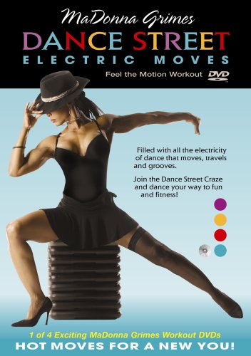 MaDonna Grimes Dance Street Electric Moves DVD - Learn Hip Hop Dance Routines for Beginners & Advanced | Perfect for Home Practice, Dance Classes & Fitness Workouts