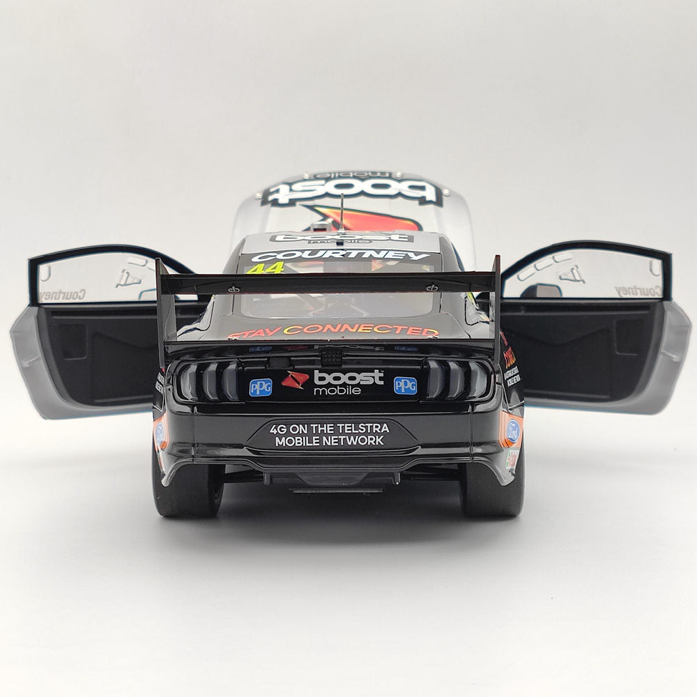 1/18 Scale Authentic Boost Mobile Racing #44 Ford Mustang GT 2020 Diecast Model Car - James Courtney Collectible Toy Car Gift for Kids & Adults - Perfect for Display, Racing Enthusiasts & Car Collectors