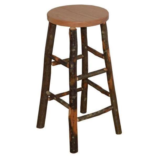 A&L Furniture Hickory Bar Stool - 24