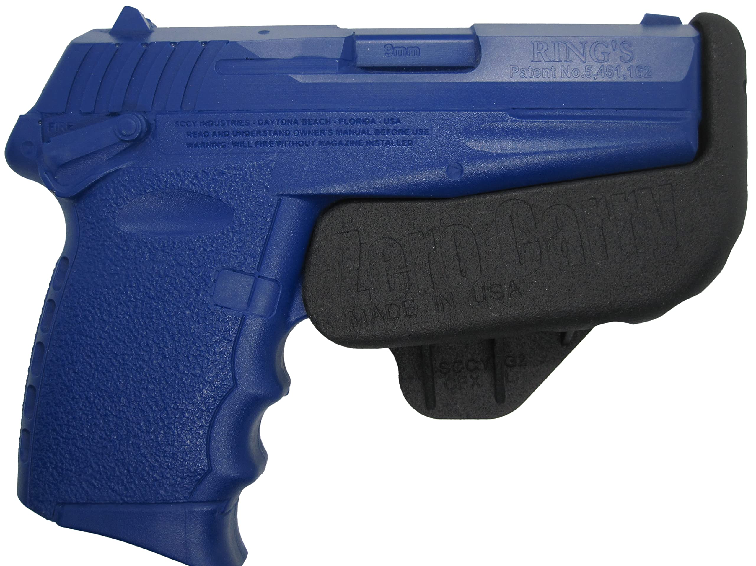SCCY CPX-2 IWB Holster - Slim, Comfortable & Secure Concealed Carry Waistband Holster with Built-in Retention & Trigger Guard | Perfect for Everyday Carry, CCW & Self Defense