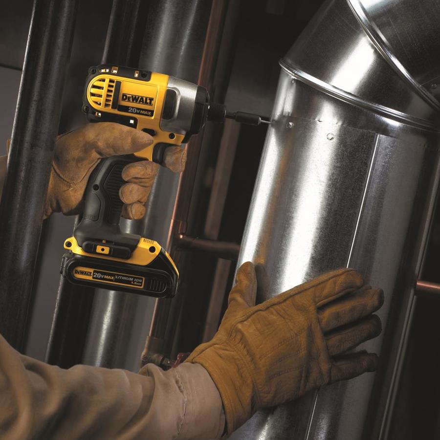 DEWALT 20V Max Cordless Drill and Impact Driver Combo Kit (DCK240C2) - Certified Refurbished with Manufacturer Warranty - Perfect for DIY Projects, Home Repairs, and Professional Construction Work