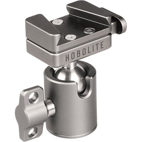 Hobolite Micro V Mount Ball Head Adapter - Compact & Lightweight Camera Mount for DSLR, Mirrorless & Video Cameras - Perfect for Vlogging, Photography & Filmmaking