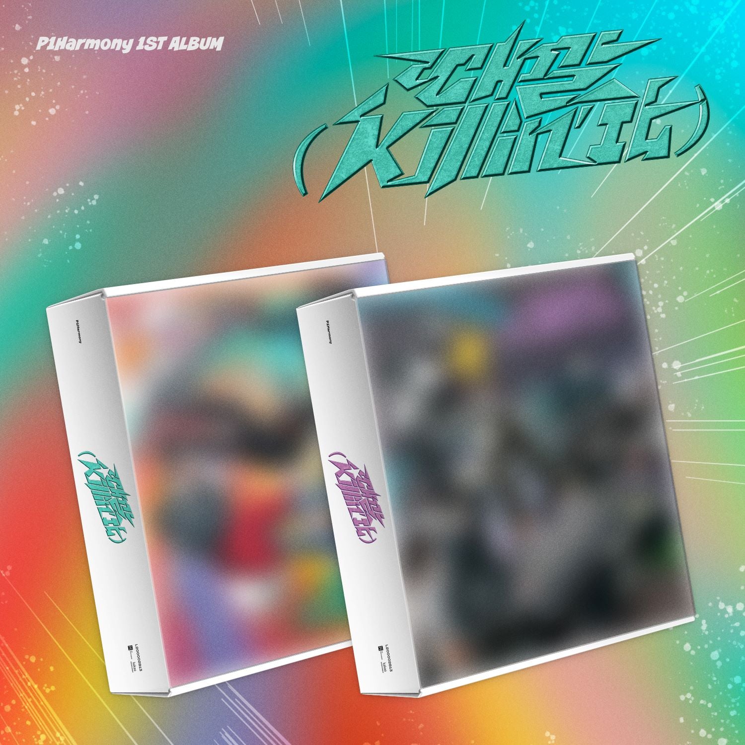 P1HARMONY 1ST ALBUM 'KILLIN' IT' - Kpop Music CD | Perfect for Kpop Fans, Dance Practice & Music Collection