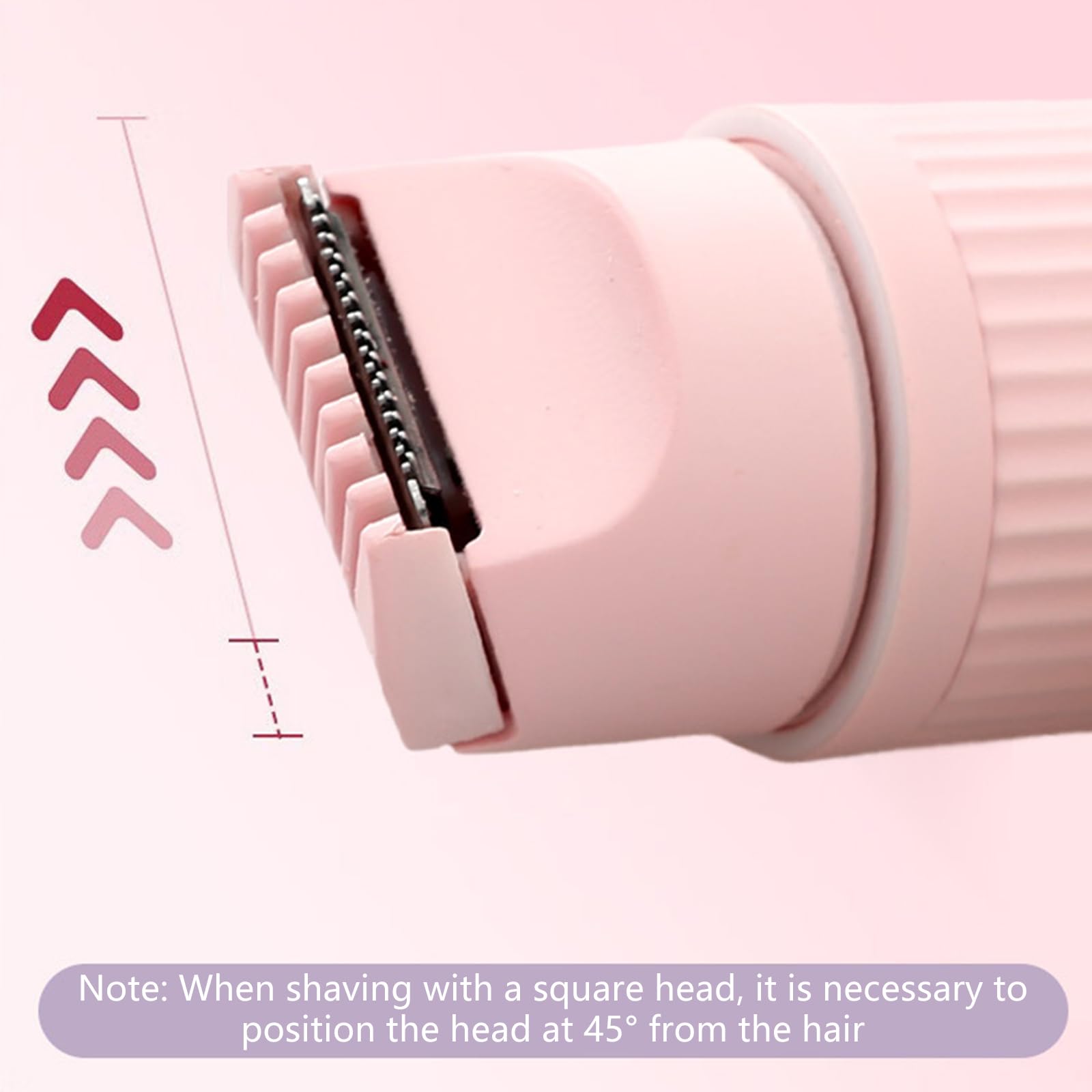 Best Women's Epilator & Facial Hair Trimmer - Rechargeable Hair Removal Device for Face, Armpit, Legs & Bikini Line - Painless & Portable for Travel & Home Use