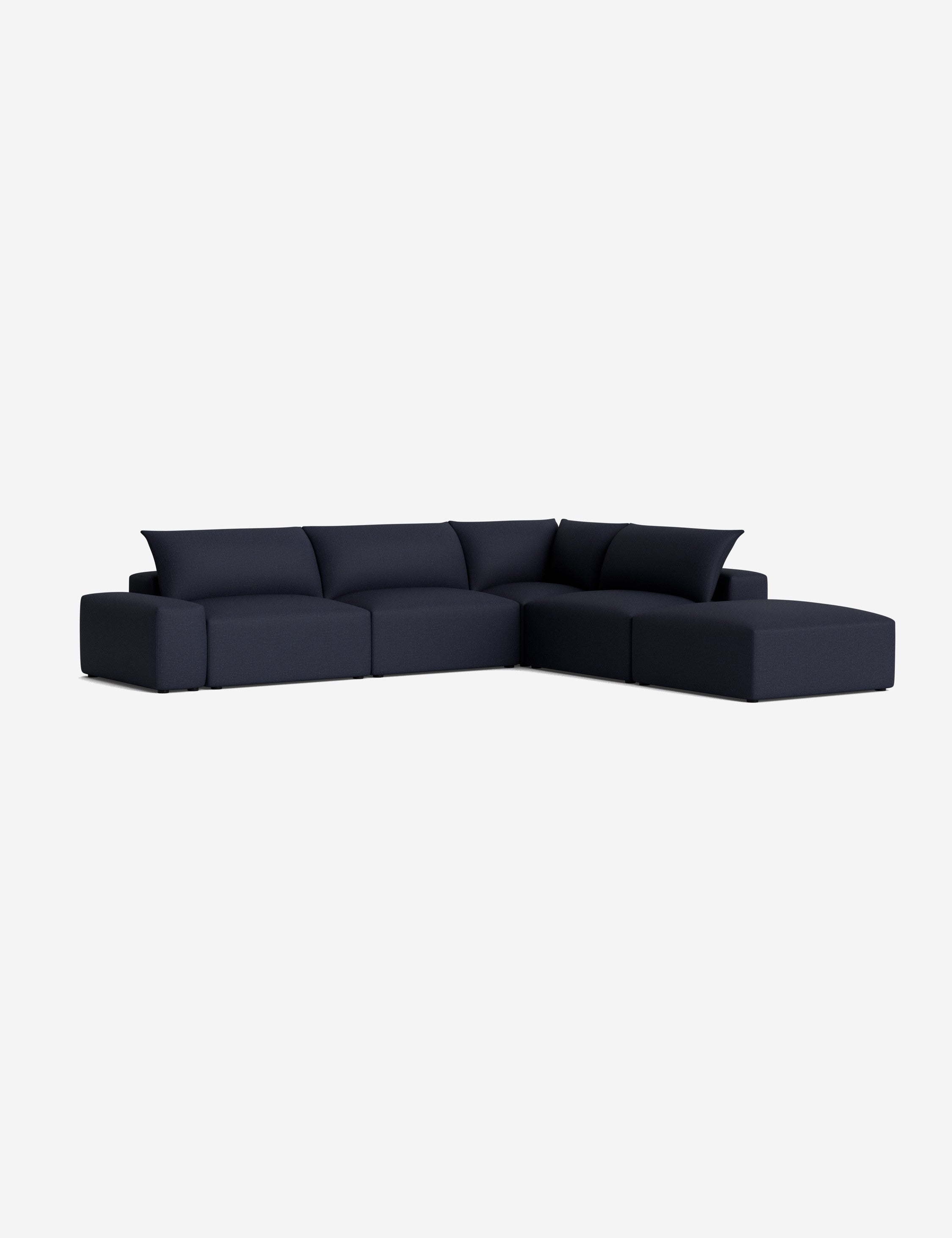 Navy Performance Linen