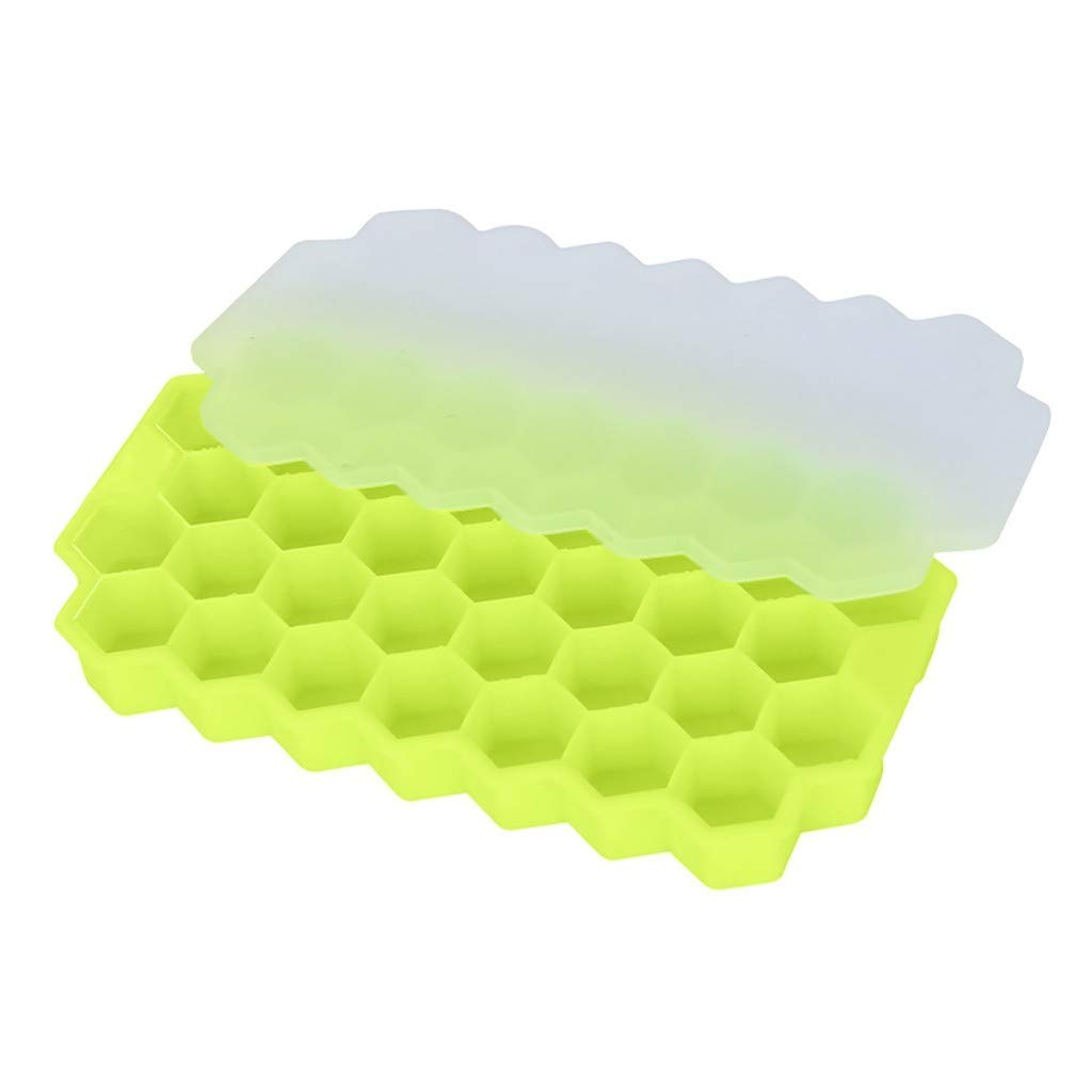 Vintage Sugar Cube Ice Cube Tray - Old Fashioned Ice Mold for Cocktails, Coffee & Tea - Honeycomb Design Ice Cube Maker for Kitchen, Bar & Dining - Perfect for Whiskey, Iced Coffee & Party Drinks