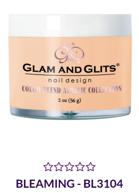 GLAM AND GLITS COLOR BLEND COLLECTION VOL.3 BL3104 - 2 oz Nail Polish Set for Professional Salon & Home Manicures | Long-Lasting Shine & Vibrant Colors