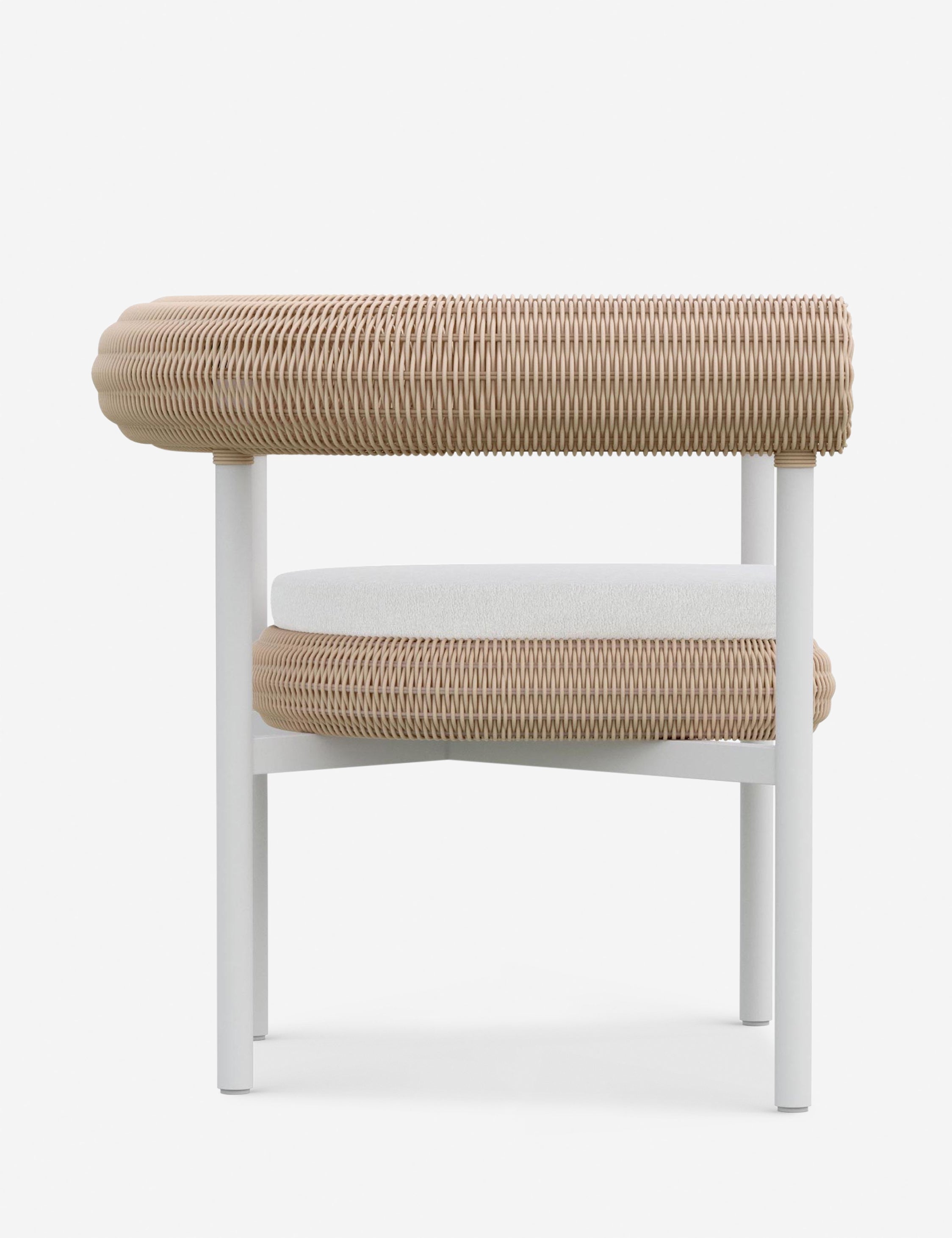 Castaneda Indoor Outdoor Dining Chair - Weather-Resistant Patio & Kitchen Seating for Restaurants, Cafes, and Home Decor