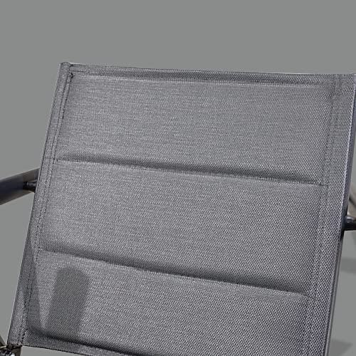 Padded Textilene, Gray