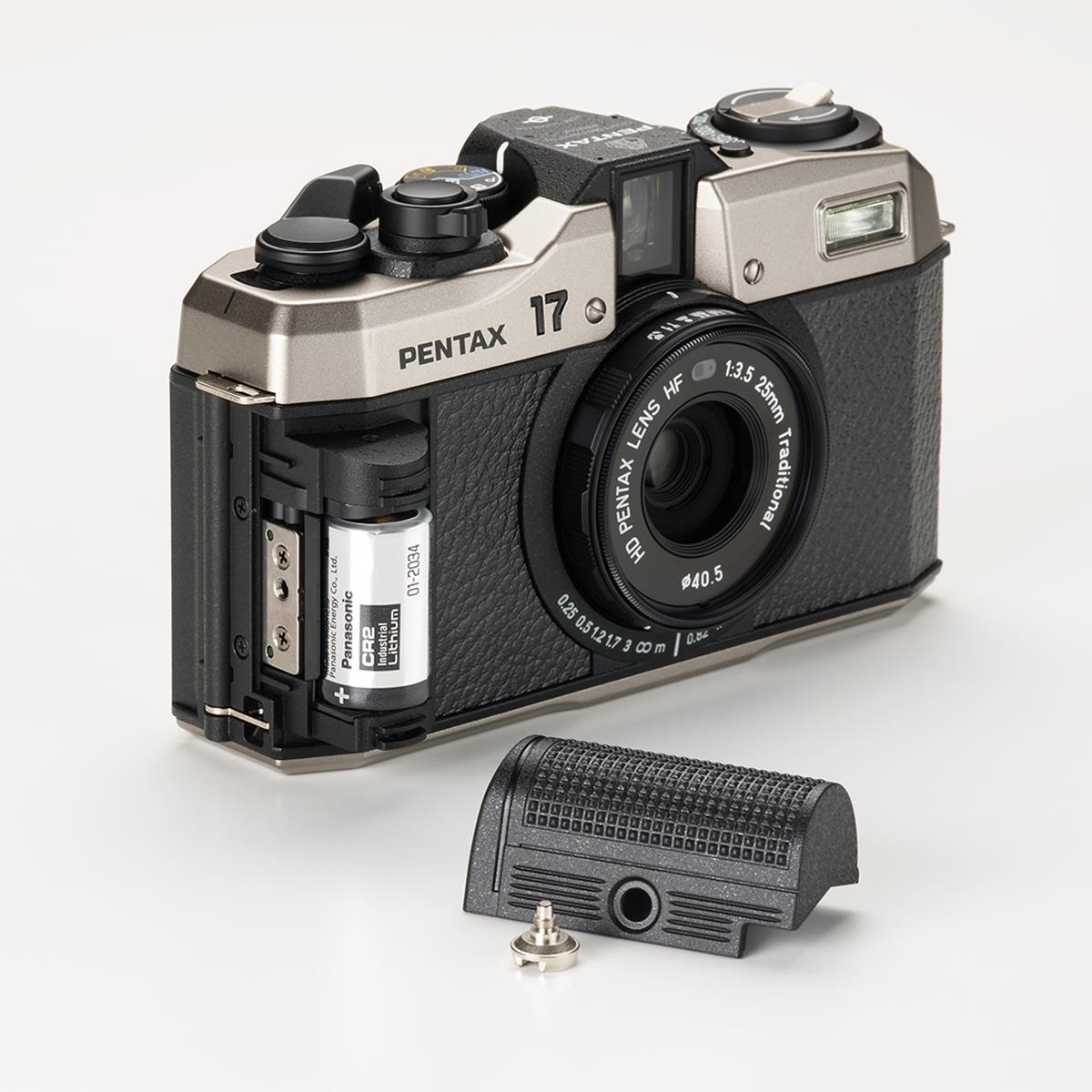 Pentax 17 Film Camera - Vintage Style 35mm Point & Shoot Camera for Travel, Street Photography & Everyday Use