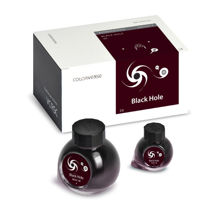 Colorverse Astrophysics 65ml + 15ml Fountain Pen Ink Set - Premium Writing Ink for Calligraphy, Journaling & Artistic Projects