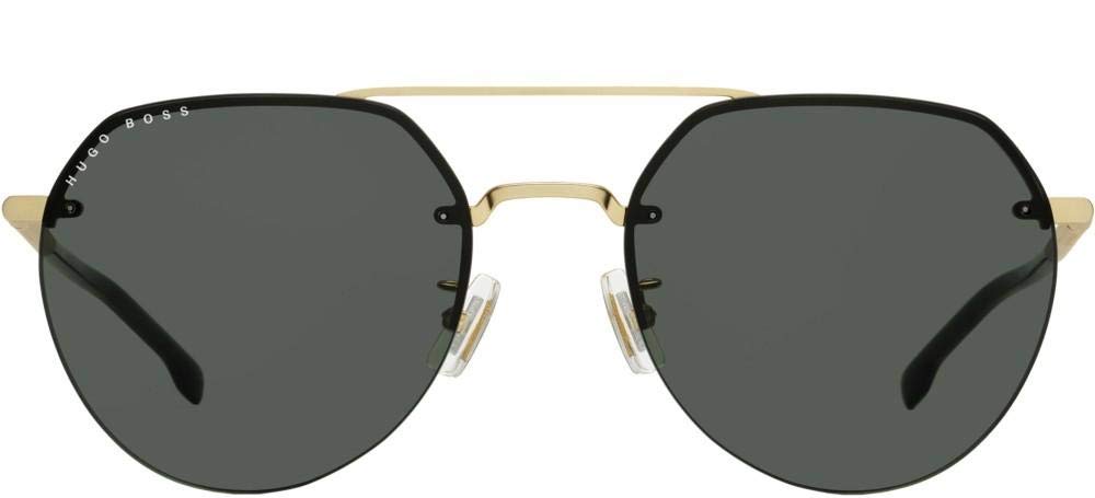 BOSS Men's Classic Aviator Sunglasses - Polarized UV Protection for Driving, Outdoor & Fashion - Premium Metal Frame & Gradient Lens