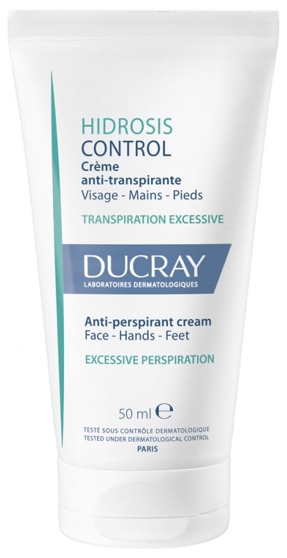Hidrosis Control Antiperspirant Cream for Face, Hands & Feet - 50ml | Sweat & Odor Protection for Active Lifestyles & Daily Use