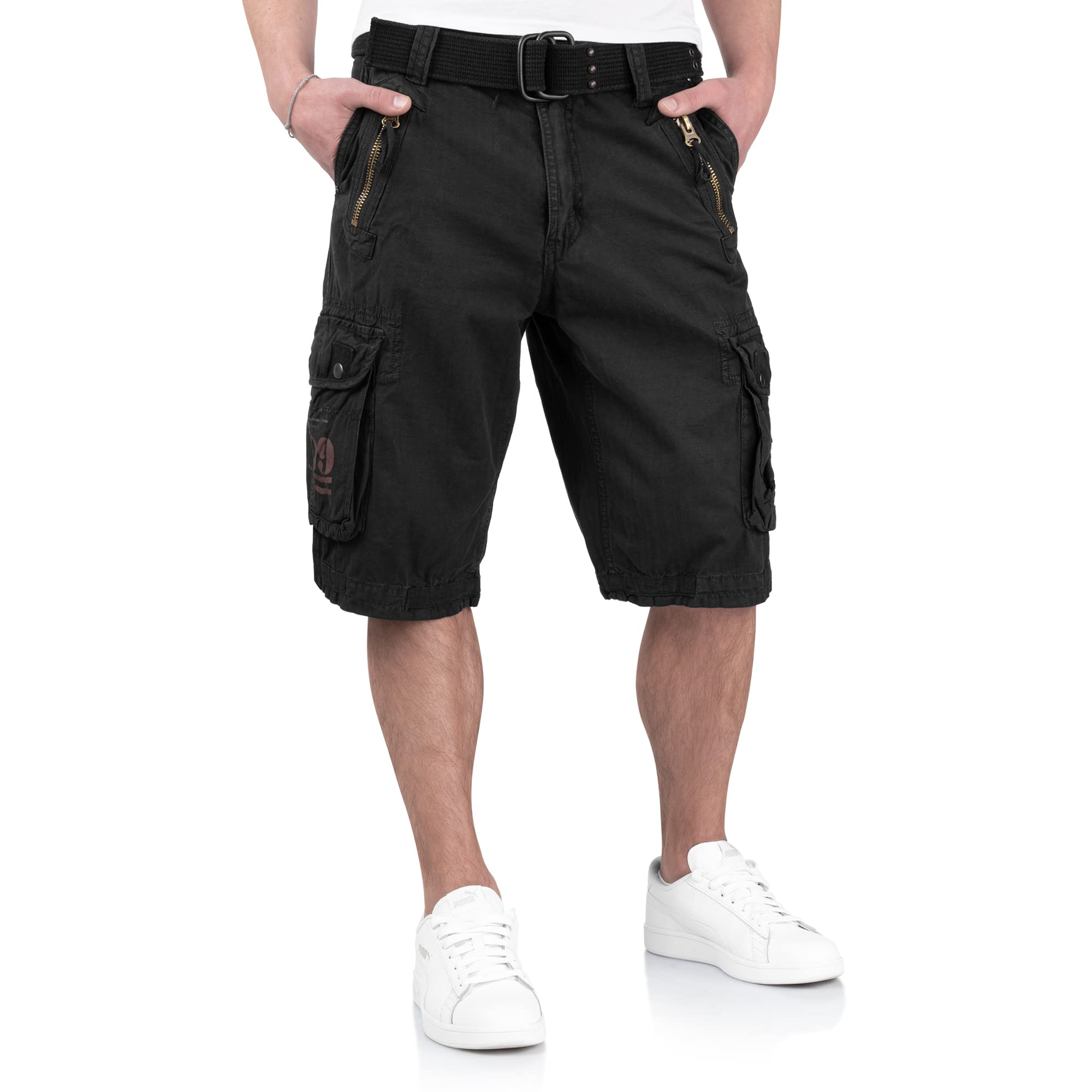 Royal Cargo Shorts for Men - Comfortable & Stylish Outdoor Work Shorts with Multiple Pockets - Perfect for Hiking, Camping & Casual Wear