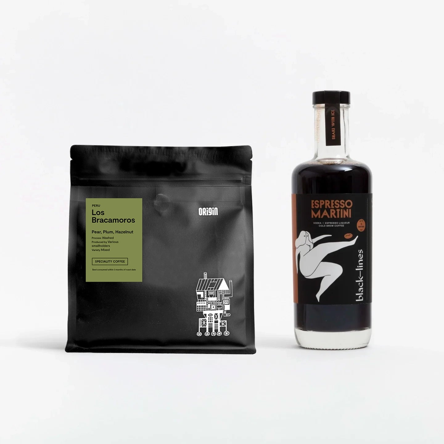 Espresso Martini 'Night & Day' Bundle Kit - Premium Coffee Cocktail Mix for Home Bars & Parties | Perfect for Entertaining, Date Nights & Cocktail Enthusiasts