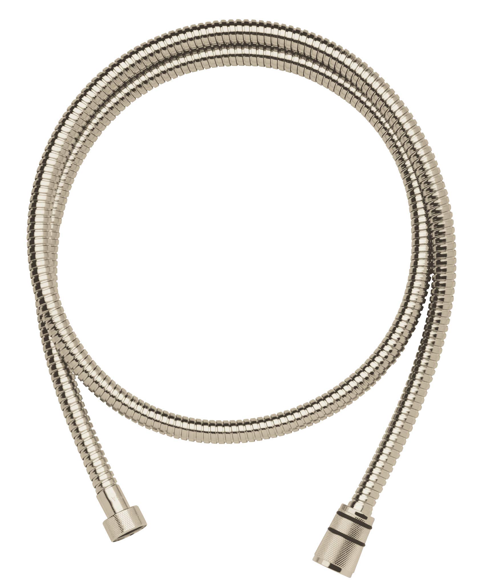 Grohe Rotaflex Metallic Hose - Brushed Nickel Finish | Flexible Stainless Steel Shower Hose for Bathroom & Kitchen Faucet Replacement | Durable & Corrosion-Resistant