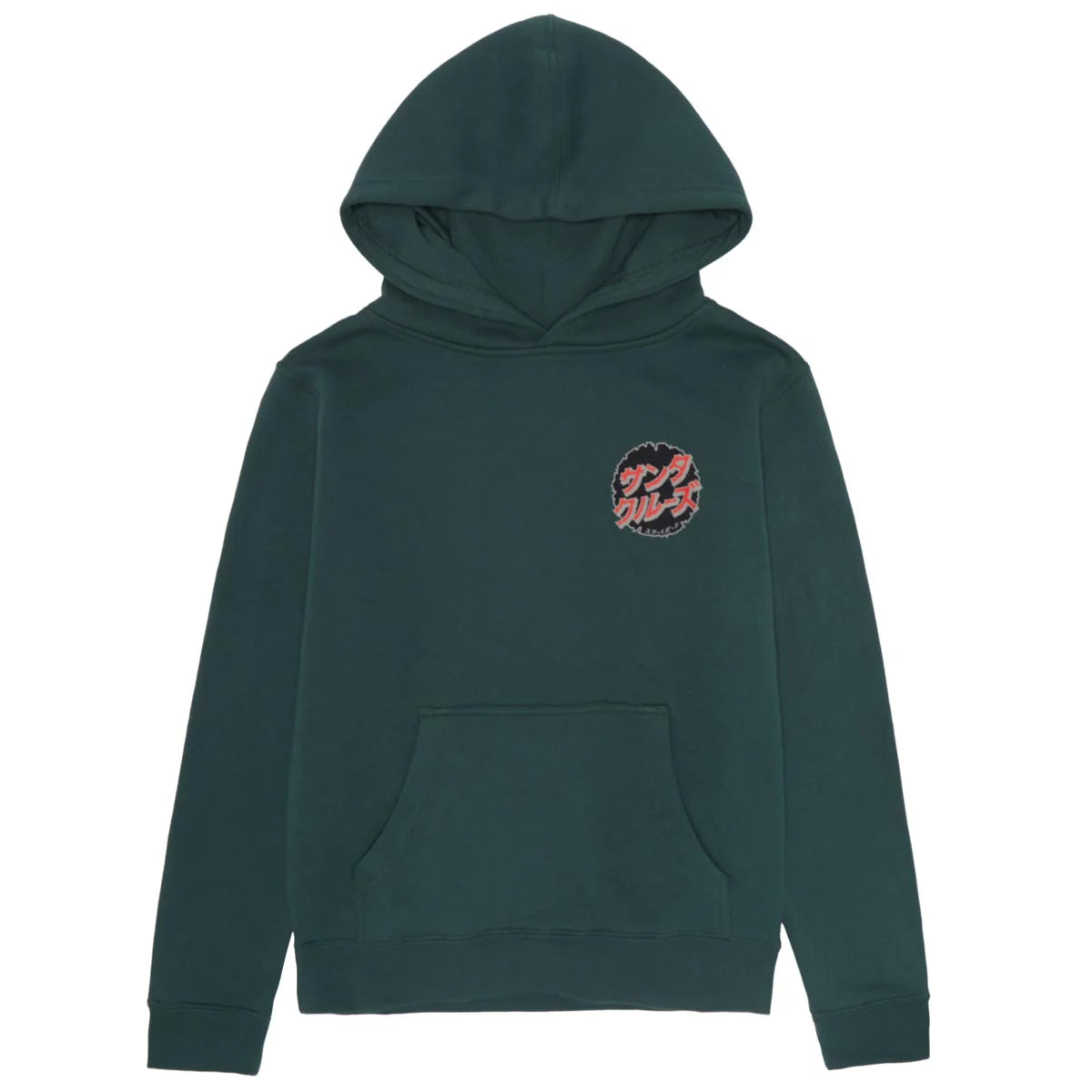 Santa Cruz Godzilla Youth Destroyer Pullover Hoodie - Green | Soft & Comfortable Fleece Hoodie for Kids | Perfect for School, Play & Outdoor Activities