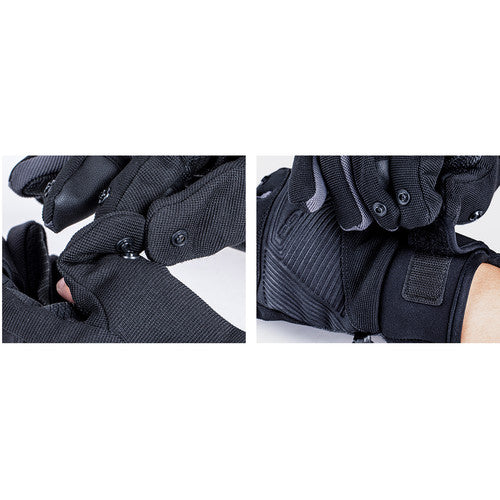 PGYTECH Photography Gloves (Large) - Cold Weather Shooting Gloves for Outdoor Photography & Videography - Perfect for Winter Hiking, Skiing, and Snow Sports